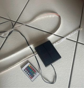 Striscia LED 3 metri RGB Telecomando Solare