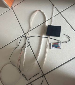 Striscia LED 3 metri RGB Telecomando Solare