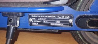 Patín Eléctrico Reebok Azul
