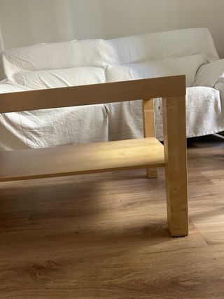 Mesa de centro IKEA madera