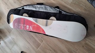 Tabla Snowboard Burton + Fijaciones + Funda