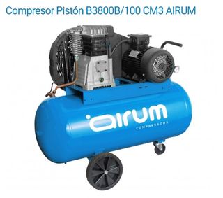 Compresor Pistón 3CV 100L Gran Caudal