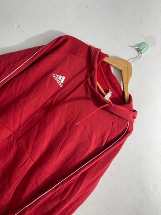 ¡¡OFERTA!! Talla L Sudadera Adidas Roja 
