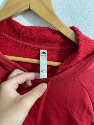 ¡¡OFERTA!! Talla L Sudadera Adidas Roja 