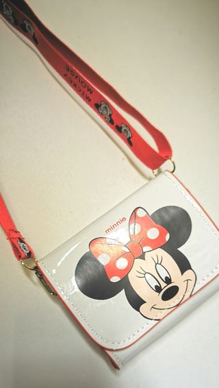 Bolsos Disney Stitch y Minnie Ajustables