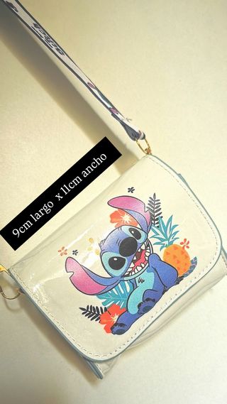 Bolsos Disney Stitch y Minnie Ajustables