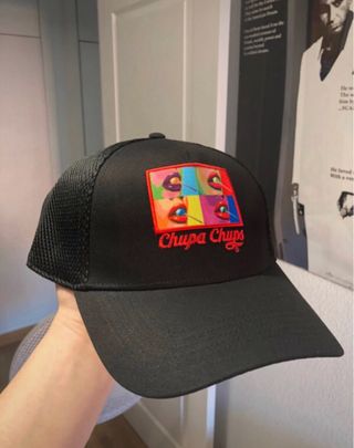 Gorra Chupa Chups Negra Nueva
