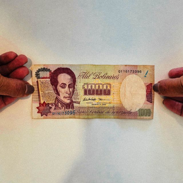 Billete 1000 Bolívares - Venezuela 1998
