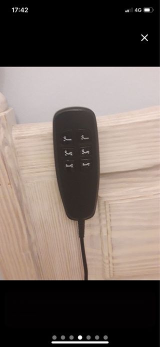 Cama articulada con colchón