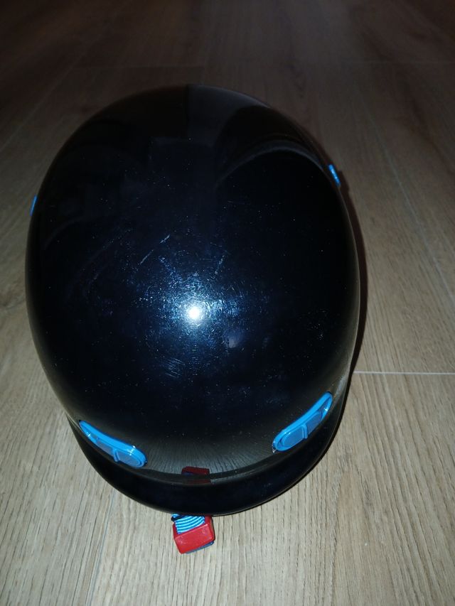 Casco de esquí infantil negro