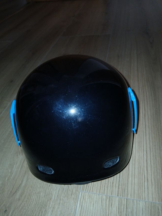 Casco de esquí infantil negro