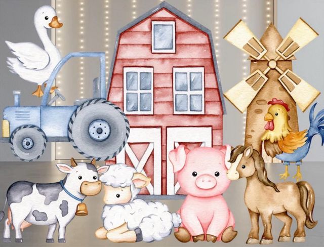 Decoración Fiesta Granja