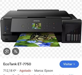 Impresora Epson ET7750 para sublimación