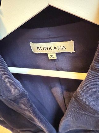 Americana pana azul marino Surkana Talla XL