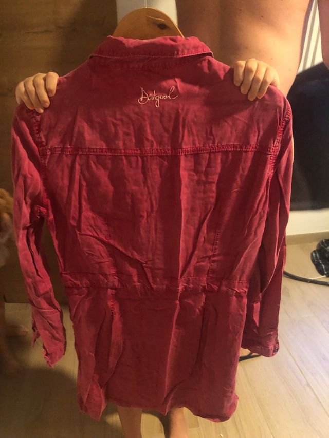 Vestido Desigual Rosa Talla L