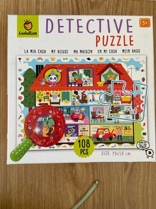 Puzzle Detective Ludattica 108 Piezas