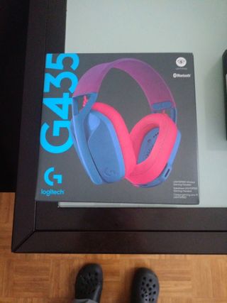 Auriculares Logitech G435 Bluetooth Azul/Rosa