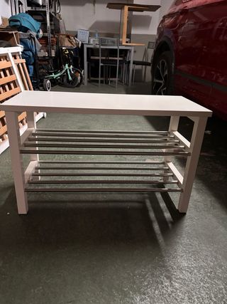 Banco Zapatero Blanco Ikea