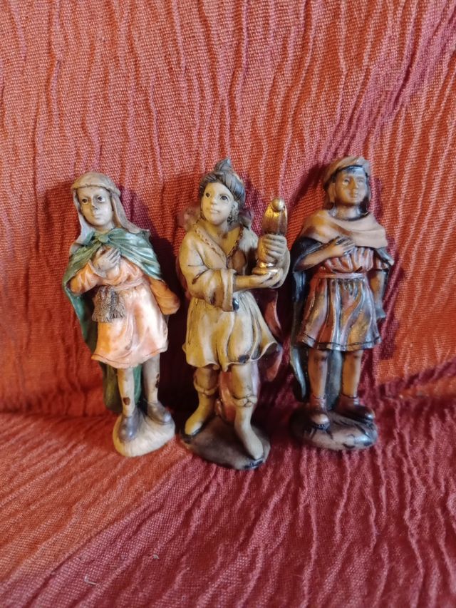 ANTICHE FIGURE DELLA NASCITA DI BETLEMME I TRE MAGI