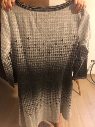 Vestido Desigual Gris Talla L/XL