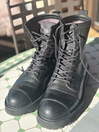 Botas caña tipo militar G-Star RAW Negras