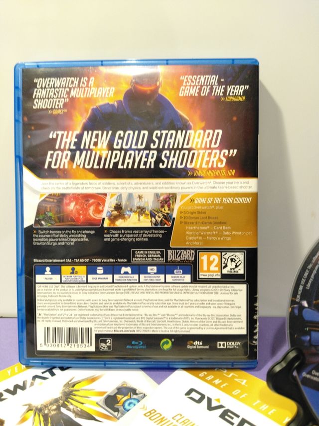 Overwatch: Edición Juego del Año PS4