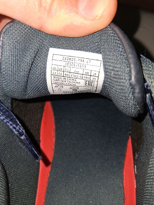 Zapatillas Levi's Azul Talla 44