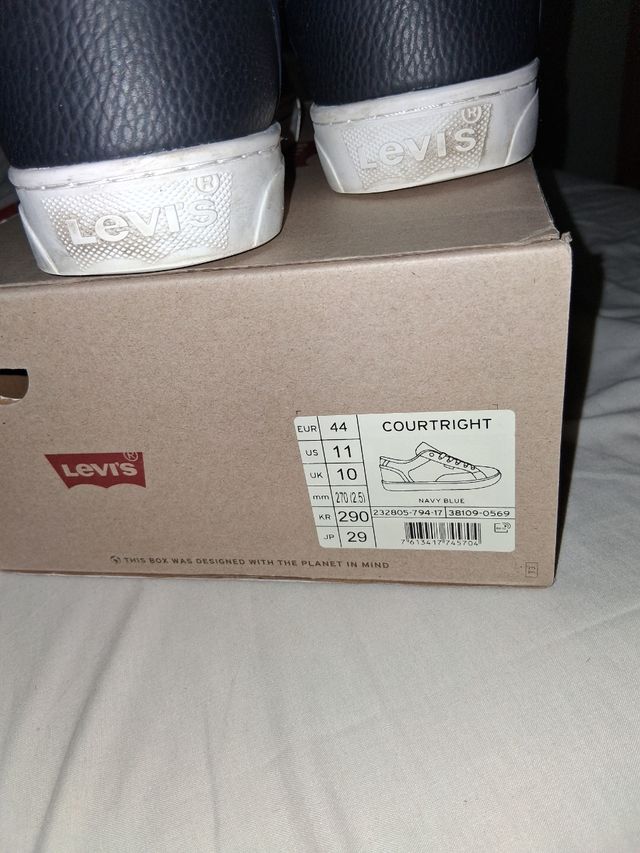 Zapatillas Levi's Azul Talla 44