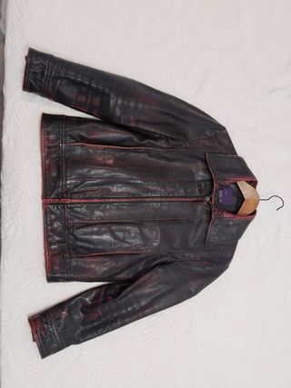 Chaqueta Cuero Zara Edición Limitada Talla M