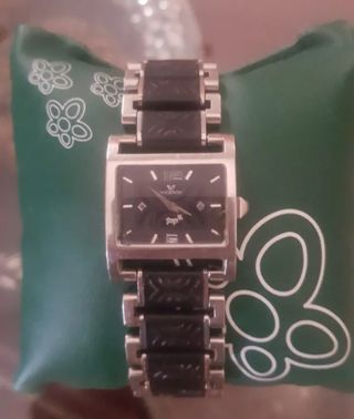 Reloj Viceroy Mujer Negro y Plateado