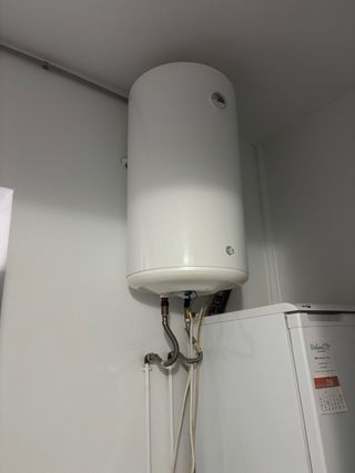Termo eléctrico blanco