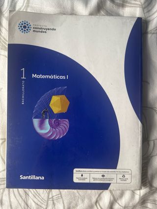 MATEMATICAS I 1BTO CONSTRUYENDO MUNDOS