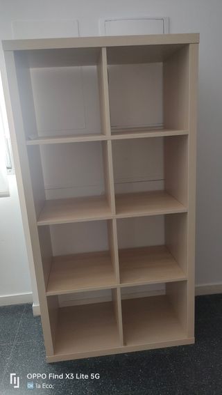 Mueble Estantería Modular Beige