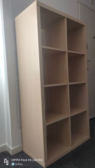 Mueble Estantería Modular Beige