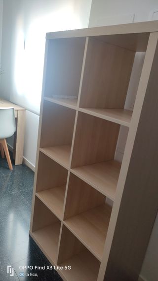 Mueble Estantería Modular Beige