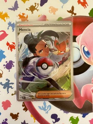 Mencía carta pokémon