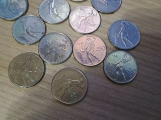 Lotto di 13 monete italiane