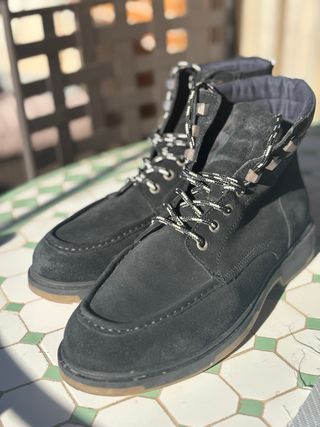 Botas Ante Negras Tommy Hilfiger