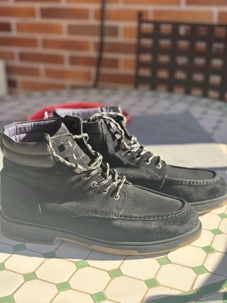 Botas Ante Negras Tommy Hilfiger