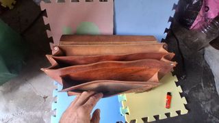 Maletín bandolera de piel