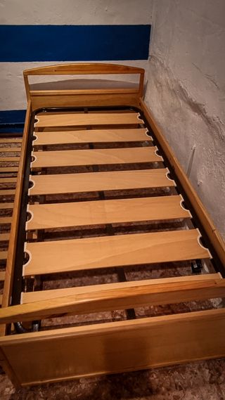 Cama nido de madera haya roble