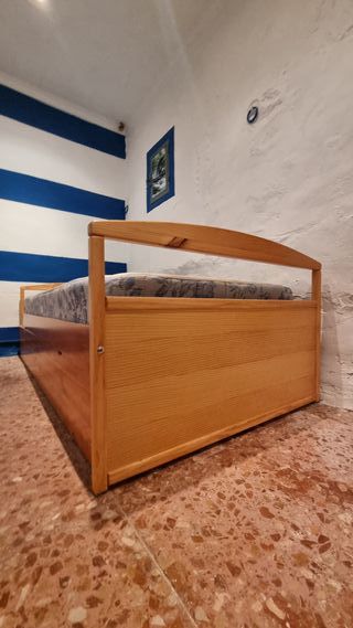 Cama nido de madera haya roble