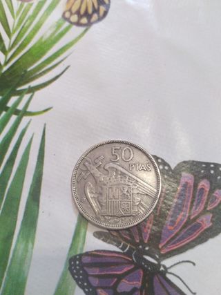 Moneda Antigua 50 PTAS