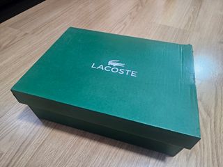 Zapatillas Lacoste Verde y Dorado