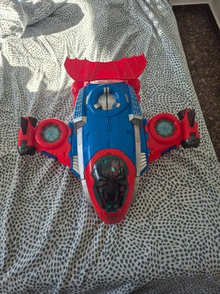 Avión de Juguete Spiderman