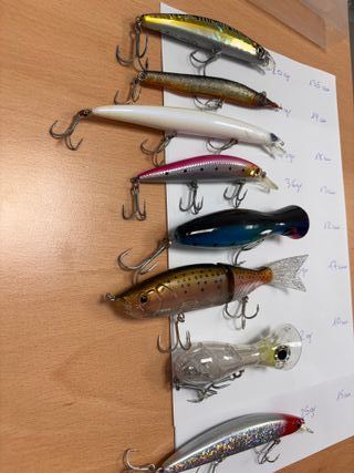 Señuelos de pesca spinning pesado