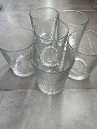 vasos de cristal