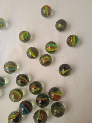 Canicas de cristal grandes