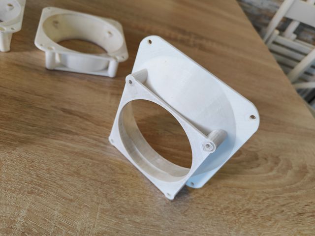 4 Adaptadores Ventilador 120mm a 92mm