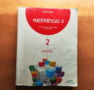 Libro Matemáticas II